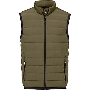 Caltha mens insulated down bodywarmer, forest green
