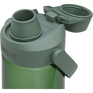 Camelbak® Thrive Chug 750 ml Tritan Renew water bottle with flip cap, forest green