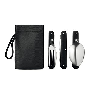Camping SS cutlery set