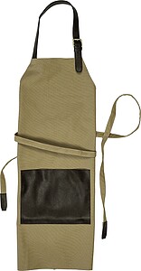 Canvas apron (450 gsm) Maria, beige