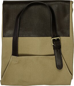 Canvas apron (450 gsm) Maria, beige
