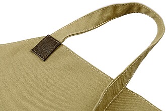 Canvas apron (450 gsm) Maria, beige