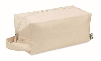 Canvas cosmetic bag 220 gr/m2