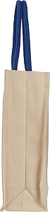 CANVAS shopper with long handles, blue