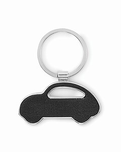 Car shaped key ring, black