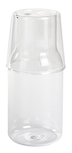 carafe with drinking glass"Calmy"(500ml