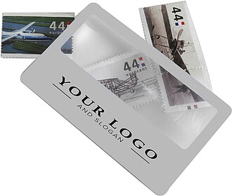 Card size magnifying glassWhite