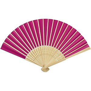 Carmen hand fan, pink