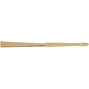 Carmen hand fan, solid black