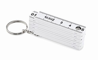 Carpenters ruler key ring 50cm