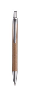 Carton barrel ball pen, matt silver