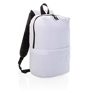 Casual backpack PVC free,white