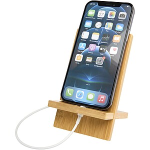 Ceibo detachable bamboo phone stand, wood