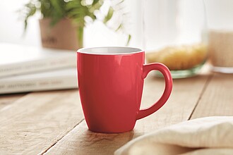 Ceramic coloured mug