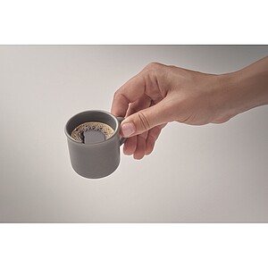 Ceramic espresso cup 40 ml, stone grey
