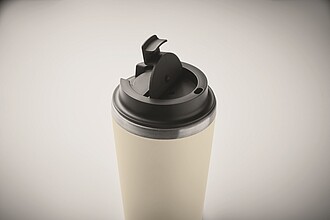 Ceramic lining tumbler 350 ml, beige