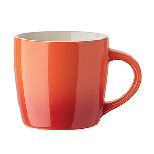 Ceramic mug 300ml, orange