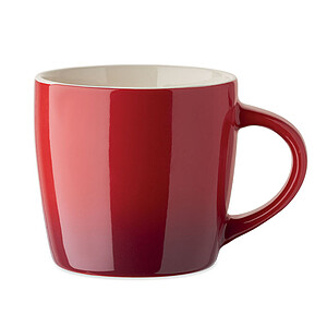 Ceramic mug 300ml, red