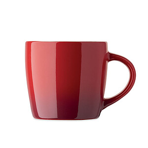 Ceramic mug 300ml, red