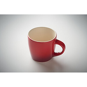Ceramic mug 300ml, red