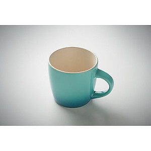 Ceramic mug 300ml, turquoise