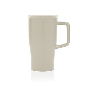 Ceramic mug 490ml, grey