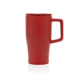 Ceramic mug 490ml, red