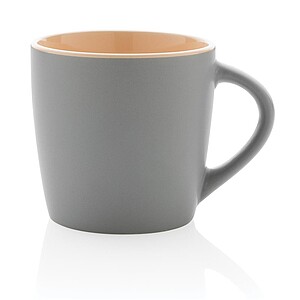 Ceramic mug with coloured inner
