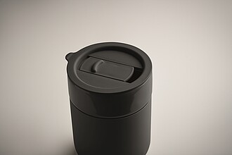 Ceramic tumbler 330 ml, black