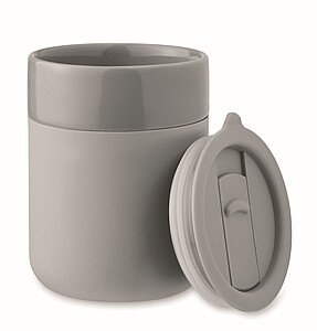 Ceramic tumbler 330 ml, grey