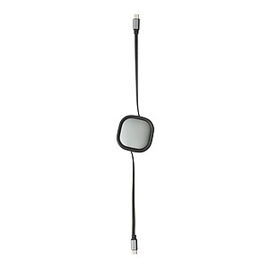 Charging and data transfer cable C2C, black