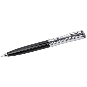 Charles Dickens ballpen. Black/silver