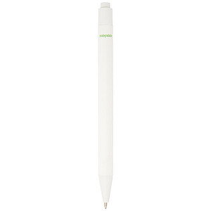Chartik monochromatic recycled paper ballpoint pen with matte finish