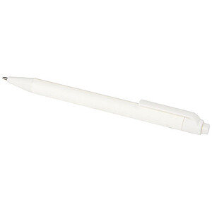 Chartik monochromatic recycled paper ballpoint pen with matte finish