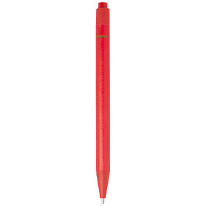 Chartik monochromatic recycled paper ballpoint pen with matte finish