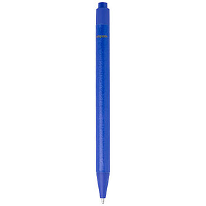 Chartik monochromatic recycled paper ballpoint pen with matte finish