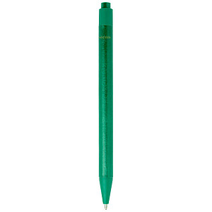 Chartik monochromatic recycled paper ballpoint pen with matte finish