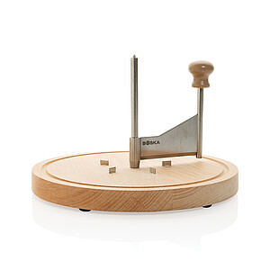 Cheese Curler Amigo, steel, brown