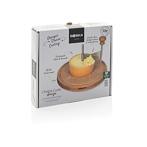 Cheese Curler Amigo, steel, brown