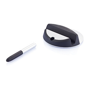 Chef tablet stand with touchpen, black