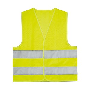 Children high visibility vest, yellow