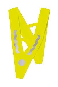 Childrens safety triangle "Victory",colour yellow, silver