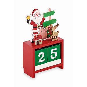 Christmas countdown calendar, mix colour