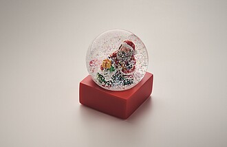 Christmas glass snow ball