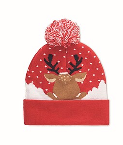 Christmas knitted beanie