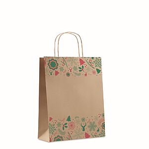 Christmas medium gift paper bag