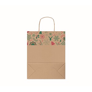 Christmas medium gift paper bag