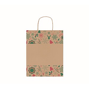 Christmas medium gift paper bag