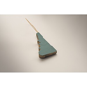 Christmas paper tree hanger, green