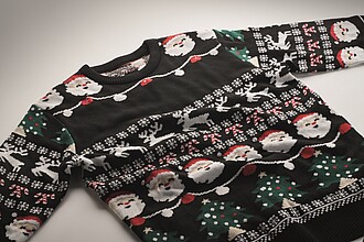 Christmas sweater with 10 LED lights